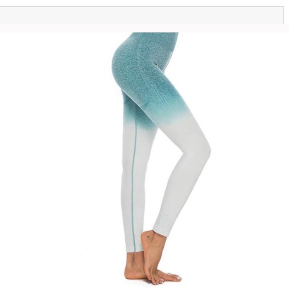 ALO Yoga Pants - Ombré seamless leggings, brand unknown